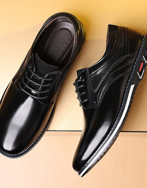 Load image into Gallery viewer, Men's Work Fashion Leather Shoes
