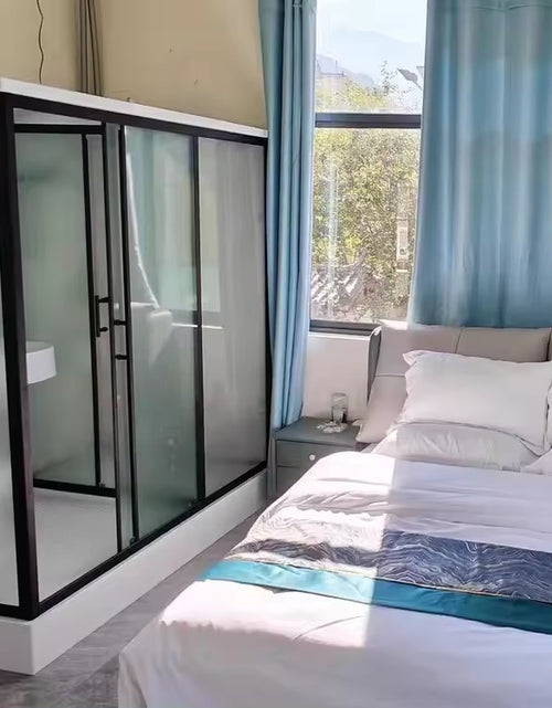 Load image into Gallery viewer, Prefab Bathroom Pod, Shower Room with Toilet, Sink, LED Light, Easy Install
