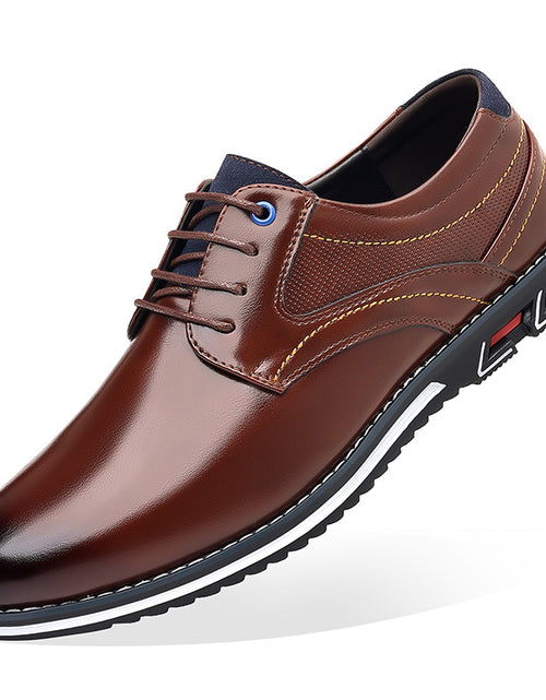 Load image into Gallery viewer, Men's Work Fashion Leather Shoes
