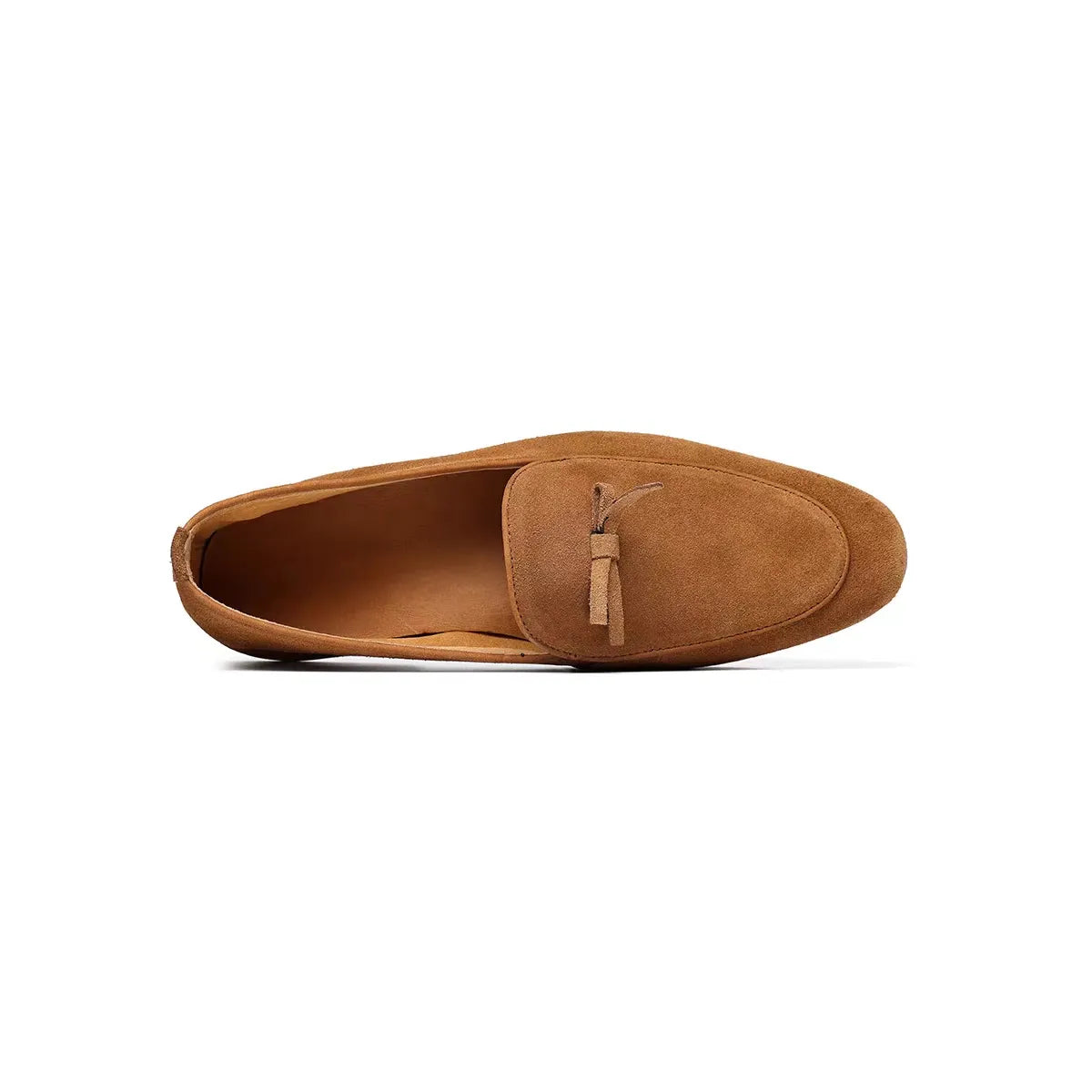 Suede Leather Business Casual Leather Shoes Slip-on Breathable British Style