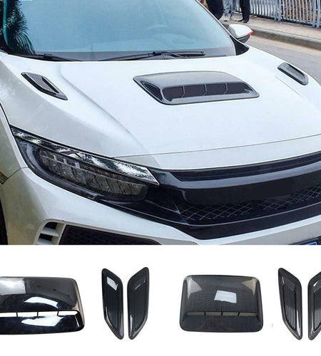 Car Airscoop Shroud Air Vent Engine Cover Decorative Cover