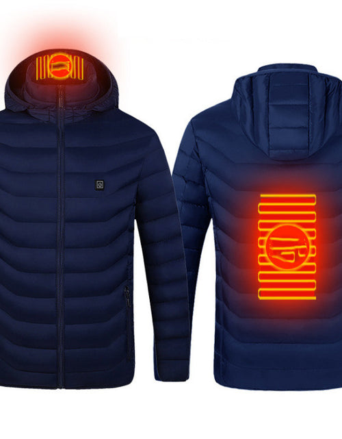 Load image into Gallery viewer, New Heated Jacket Coat USB Electric Jacket Cotton Heater Thermal Clothing Heating Vest
