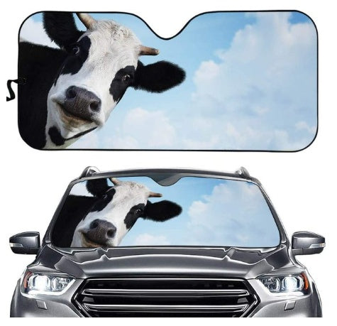 Load image into Gallery viewer, Car Sun Shield Front Stop Sunscreen Heat Insulation Non-punching Telescopic Curtain
