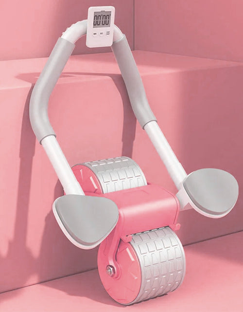 Load image into Gallery viewer, Elbow Support Automatic Rebound Abdominal Wheel Ab Roller For Abdominal Exercise Machine Abs Workout Equipment ,Dolly Core Strengthening Trainer Fitness Belly TrainingElbow Support Automatic Rebound A
