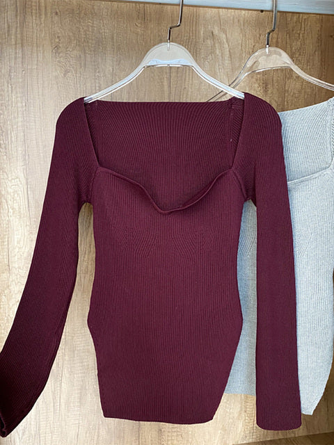 Load image into Gallery viewer, Woman's Long Sleeve Knitted Pullover
