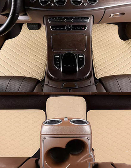 Load image into Gallery viewer, Universal Right Rudder Foot Pad Leather Quilted Embroidered Full Surround
