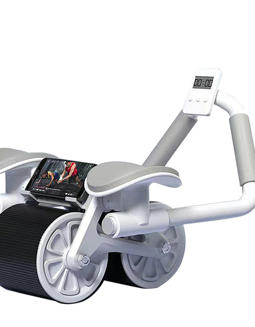 Load image into Gallery viewer, Elbow Support Automatic Rebound Abdominal Wheel Ab Roller For Abdominal Exercise Machine Abs Workout Equipment ,Dolly Core Strengthening Trainer Fitness Belly TrainingElbow Support Automatic Rebound A
