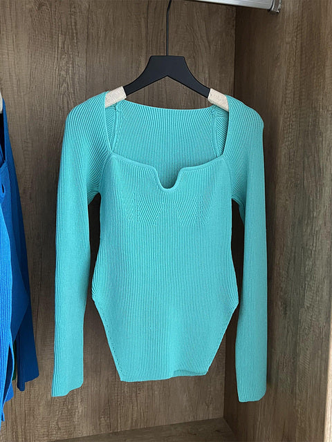 Load image into Gallery viewer, Woman's Long Sleeve Knitted Pullover
