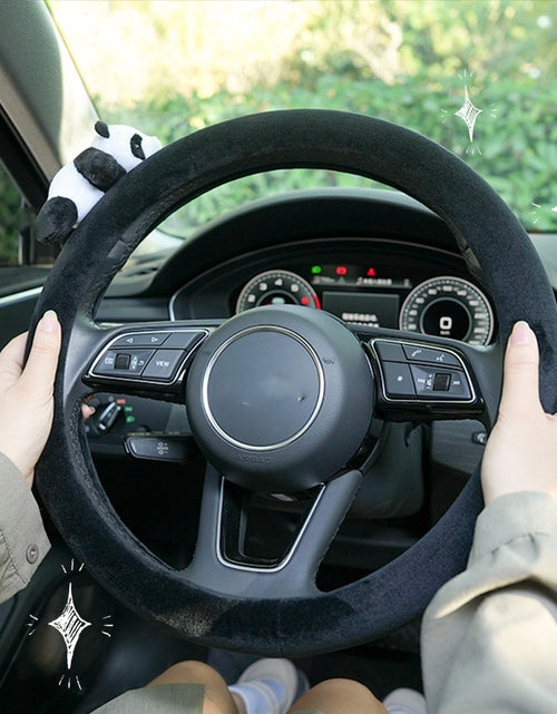 Load image into Gallery viewer, Panda Car Steering Wheel Cover
