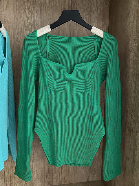 Load image into Gallery viewer, Woman's Long Sleeve Knitted Pullover
