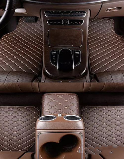 Load image into Gallery viewer, Universal Right Rudder Foot Pad Leather Quilted Embroidered Full Surround
