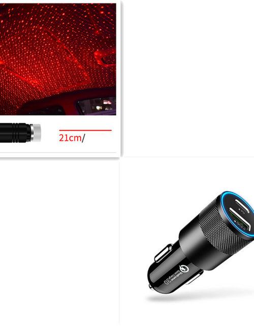 Load image into Gallery viewer, Star Light Projector Party Lights USB LED Light Interior Lighting LED Interior Car Lights Starry Sky Galaxy Night Lights
