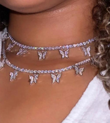 Butterfly Pendant Necklace