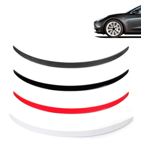 Suitable For Tesla Tesla Model 3 Original Car Rear Wing Fixed Wind Wing Spoiler Exterior Decoration Non-perforated And Non-destructive